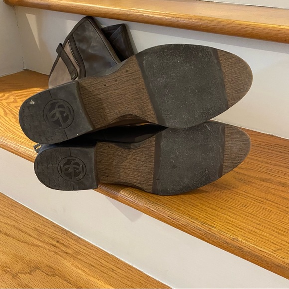 SAM EDELMAN Pateice brown leather riding boots - Picture 6 of 7